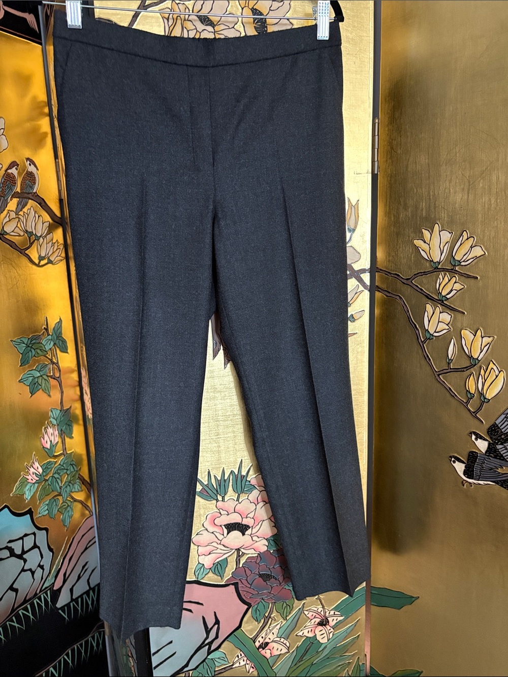 Theory Gray Women's Tailored Dress Pants